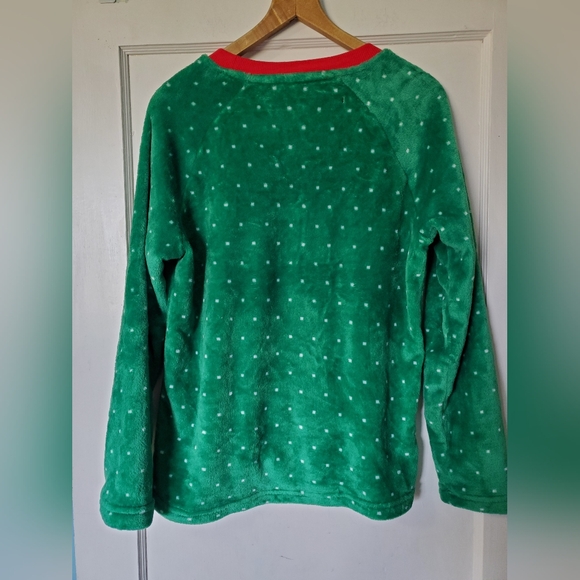 Bah Hum Pug Jingle Bell Polka Dot Ugly Christmas Sweater πΎπΆβπ - Picture 2 of 4